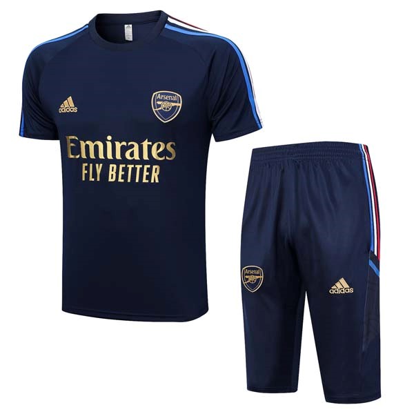 Camiseta Entrenamiento Arsenal Conjunto Completo 2023 2024 Azul